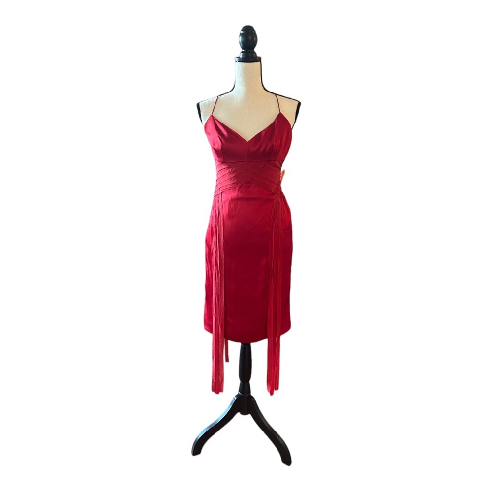 Nicole Miller Collection Silk Cocktail Dress Sz 6